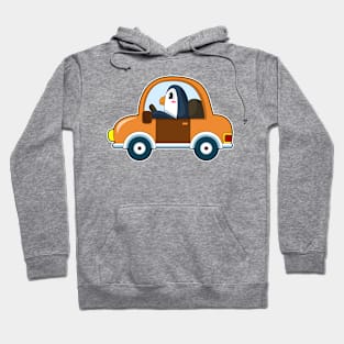 Penguin Car Hoodie